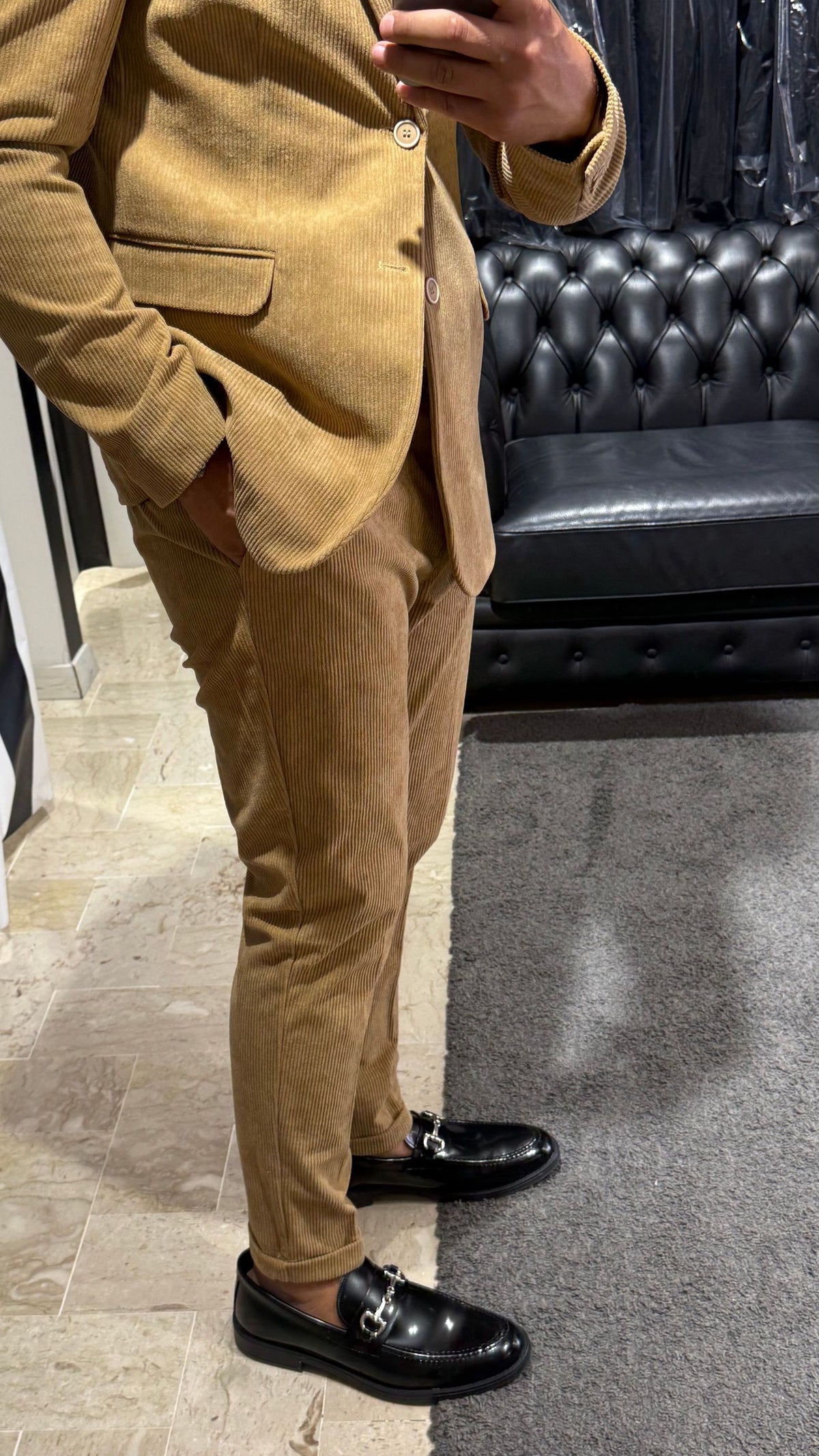 ABITO SARTORIA SICILIANA VELLUTO