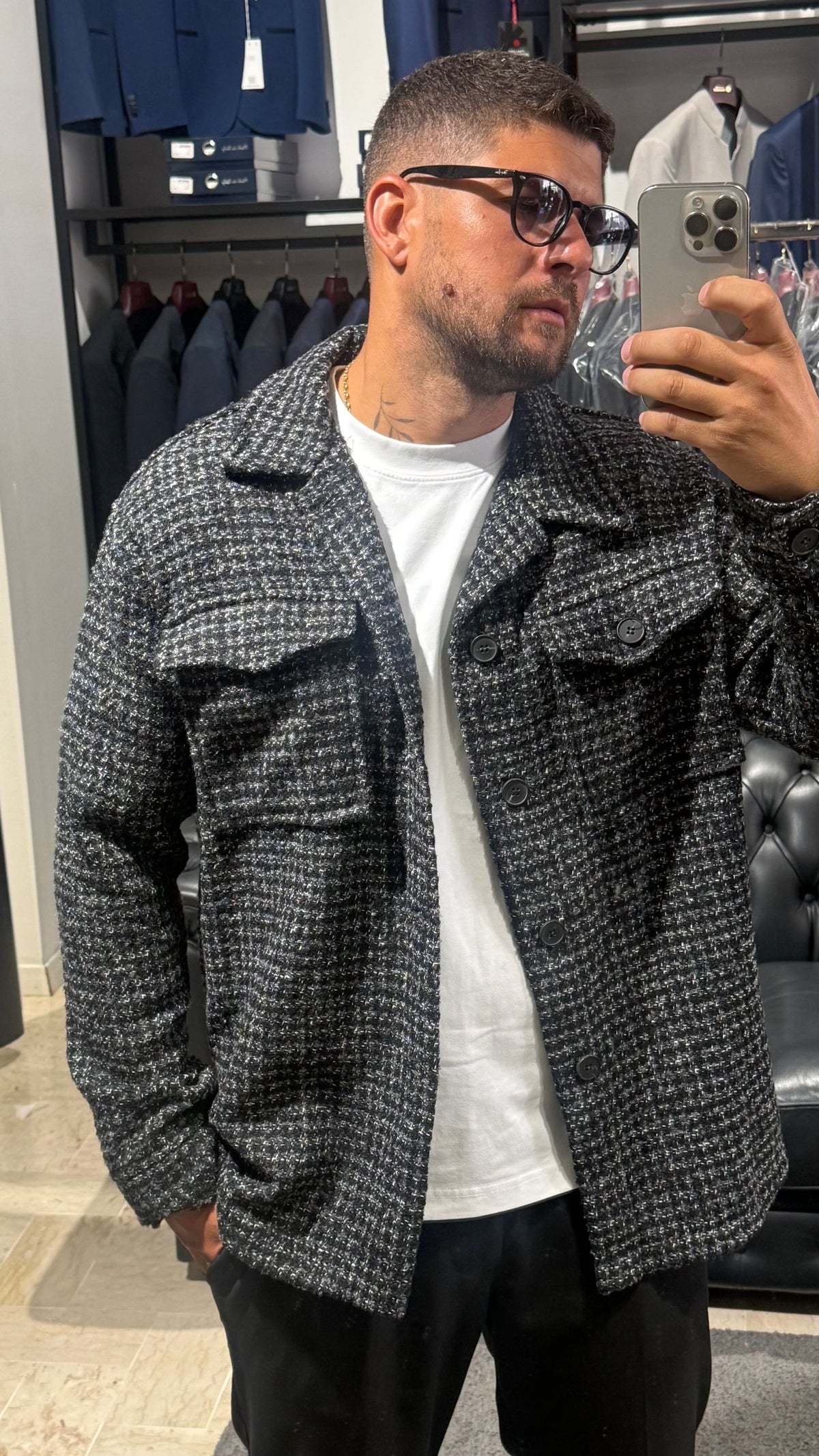 GIACCA SARTORIA SICILIANA LANETTA