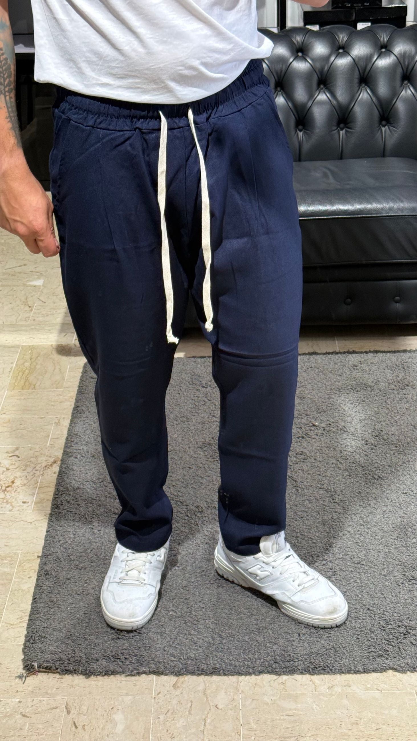 SARTORIA SICILIANA PANTALONE CAPRI LINO