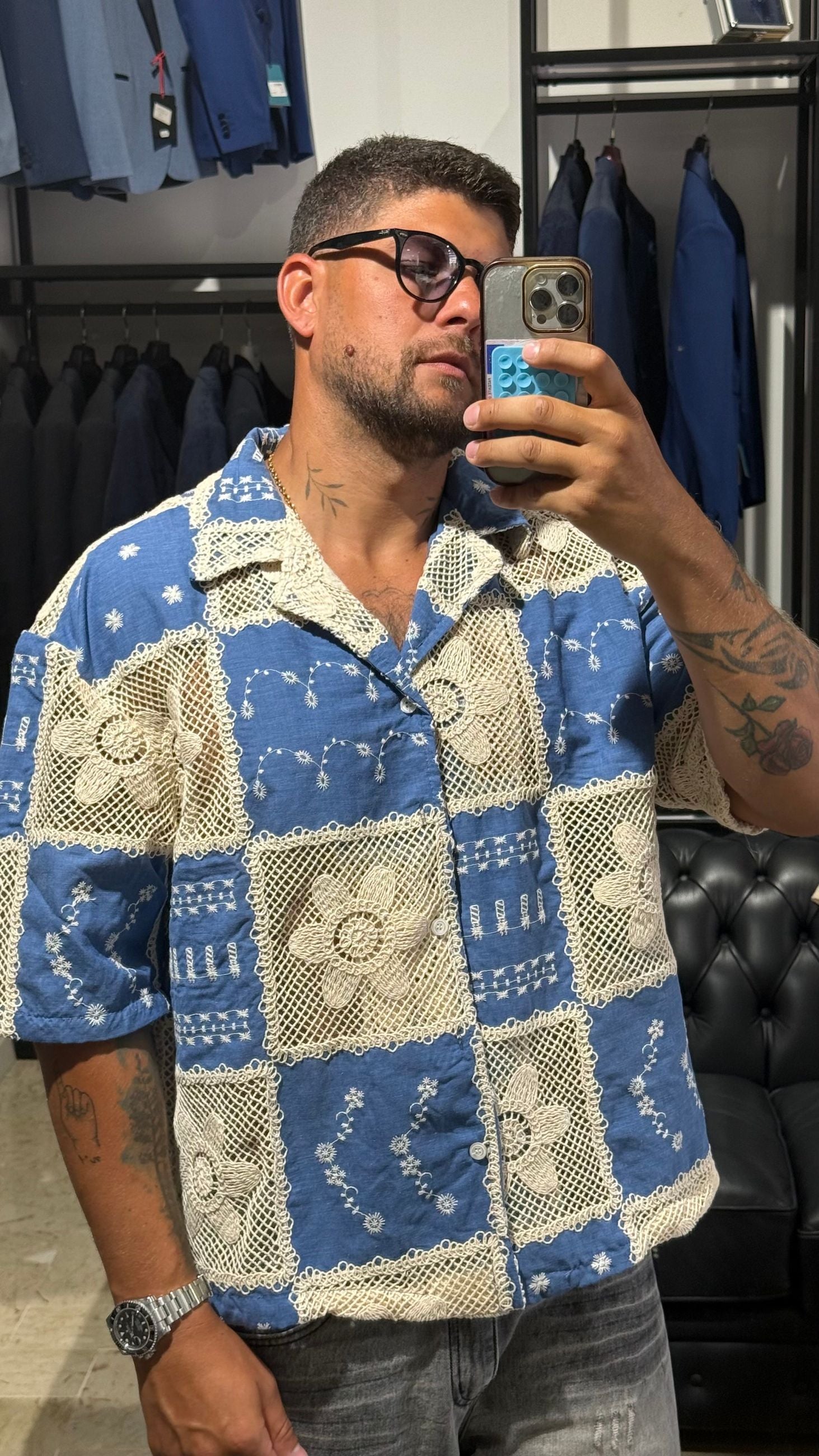 Camicie SARTORIA SICILIANA CAMICIONE SCIACCA