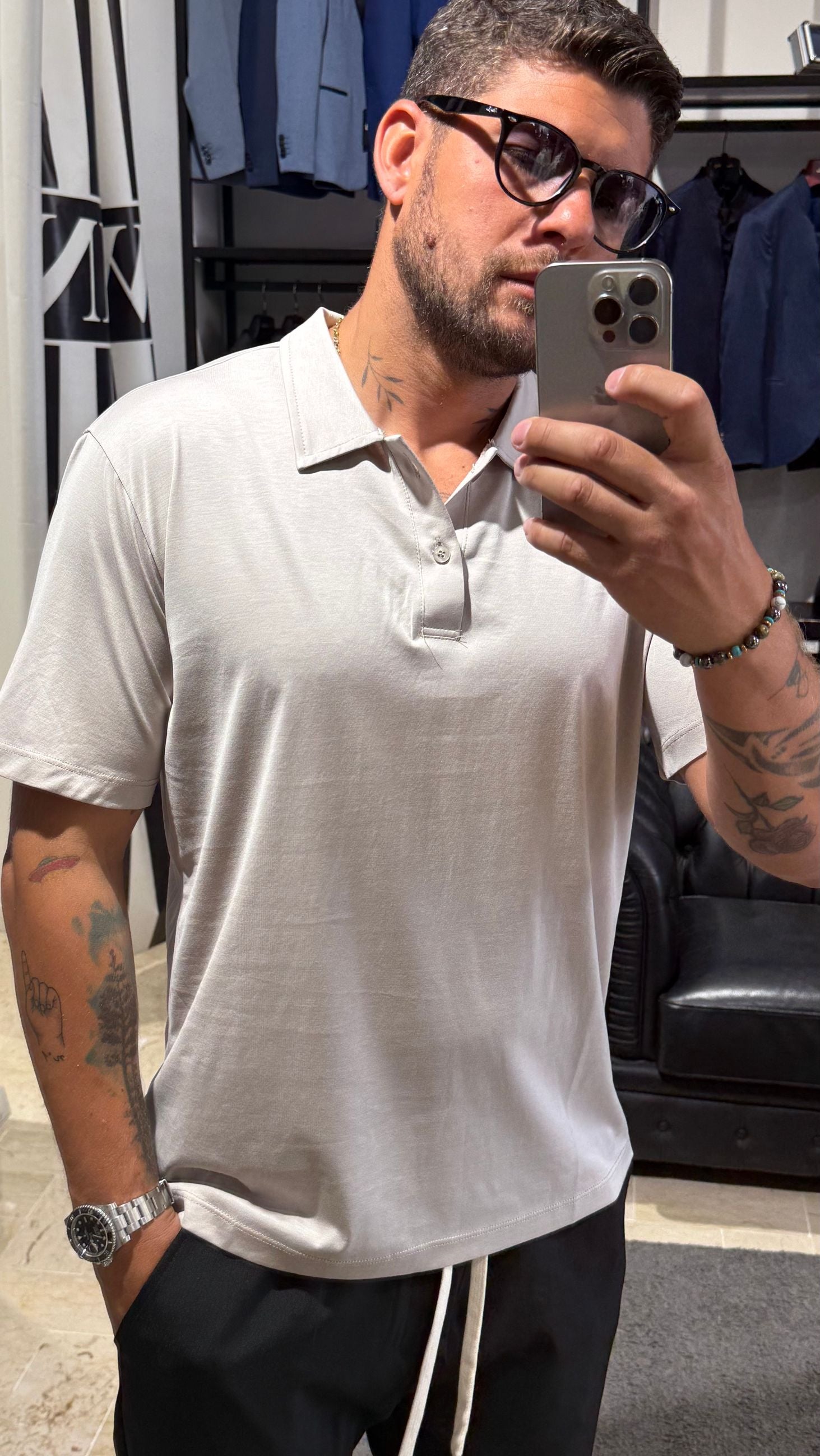 SARTORIA SICILIANA POLO SETA1