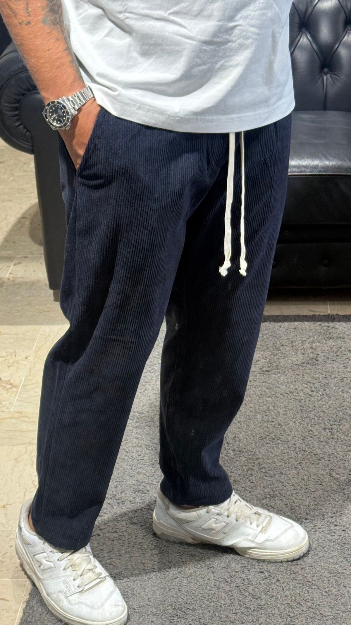 PANTALONE  SARTORIA SICILIANA CAPRI VELLUTO