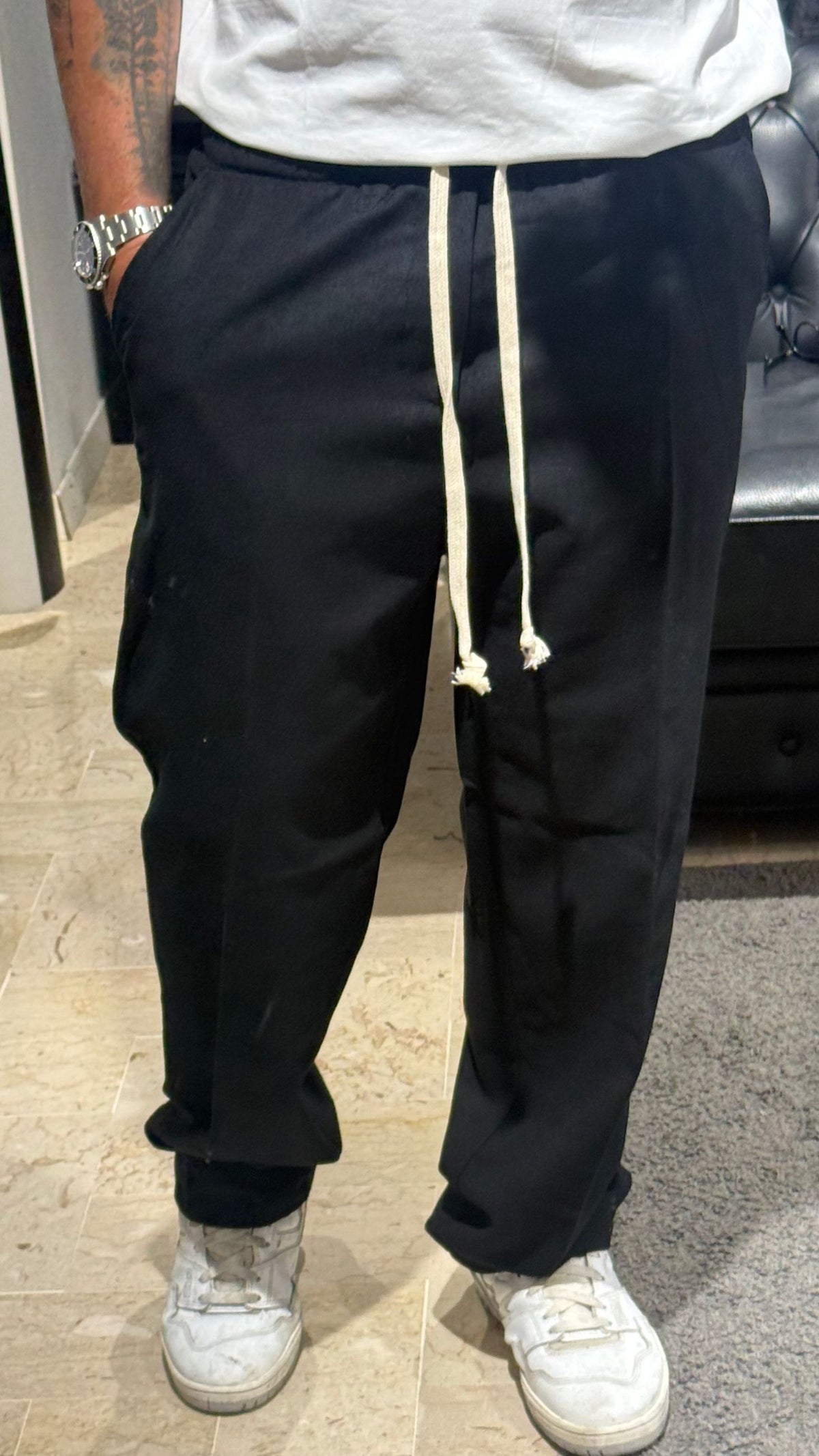 Pantaloni SARTORIA SICILIANA PANTALONE BAGGY LANA
