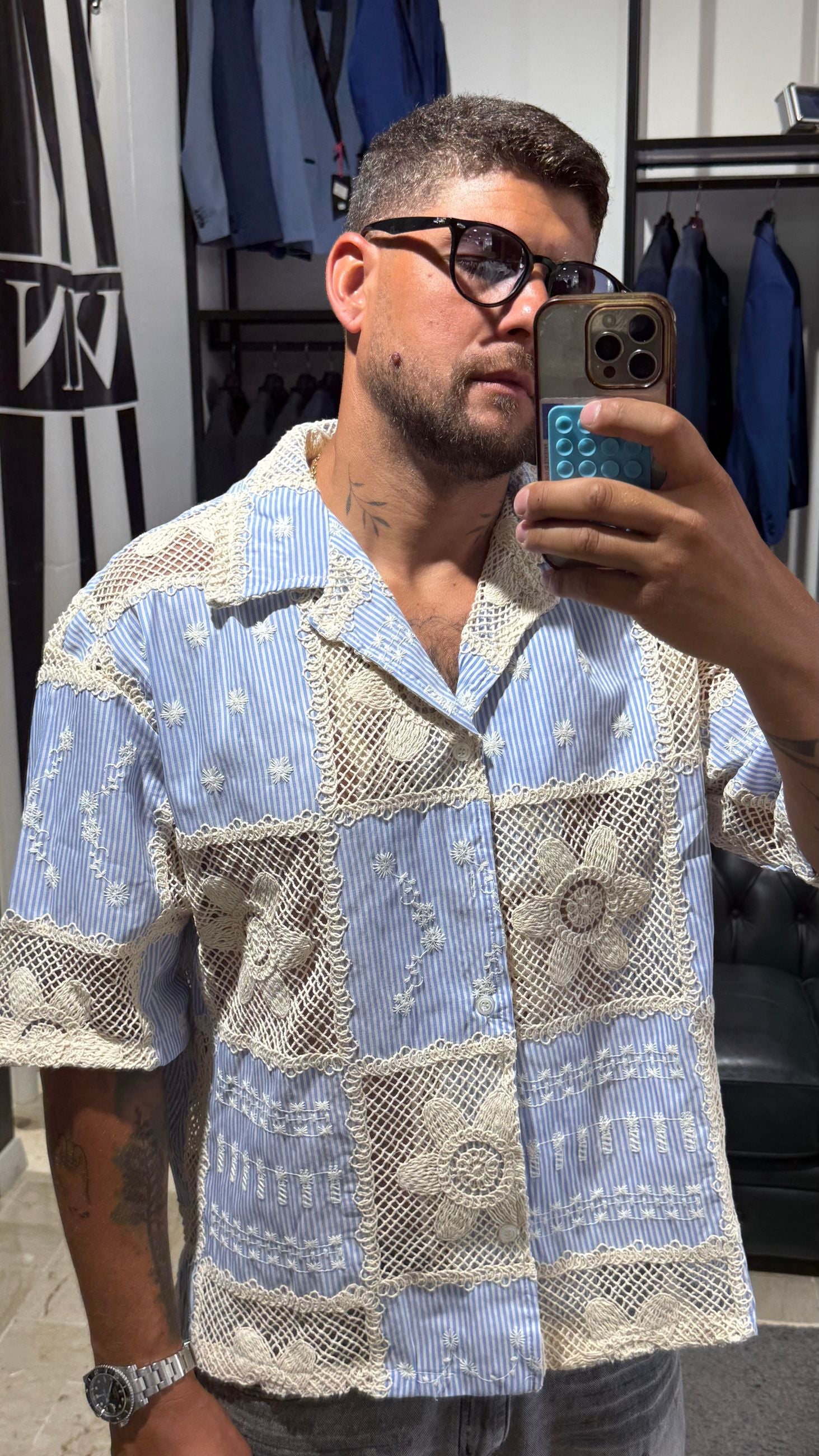 Camicie SARTORIA SICILIANA CAMICIONE SCIACCA