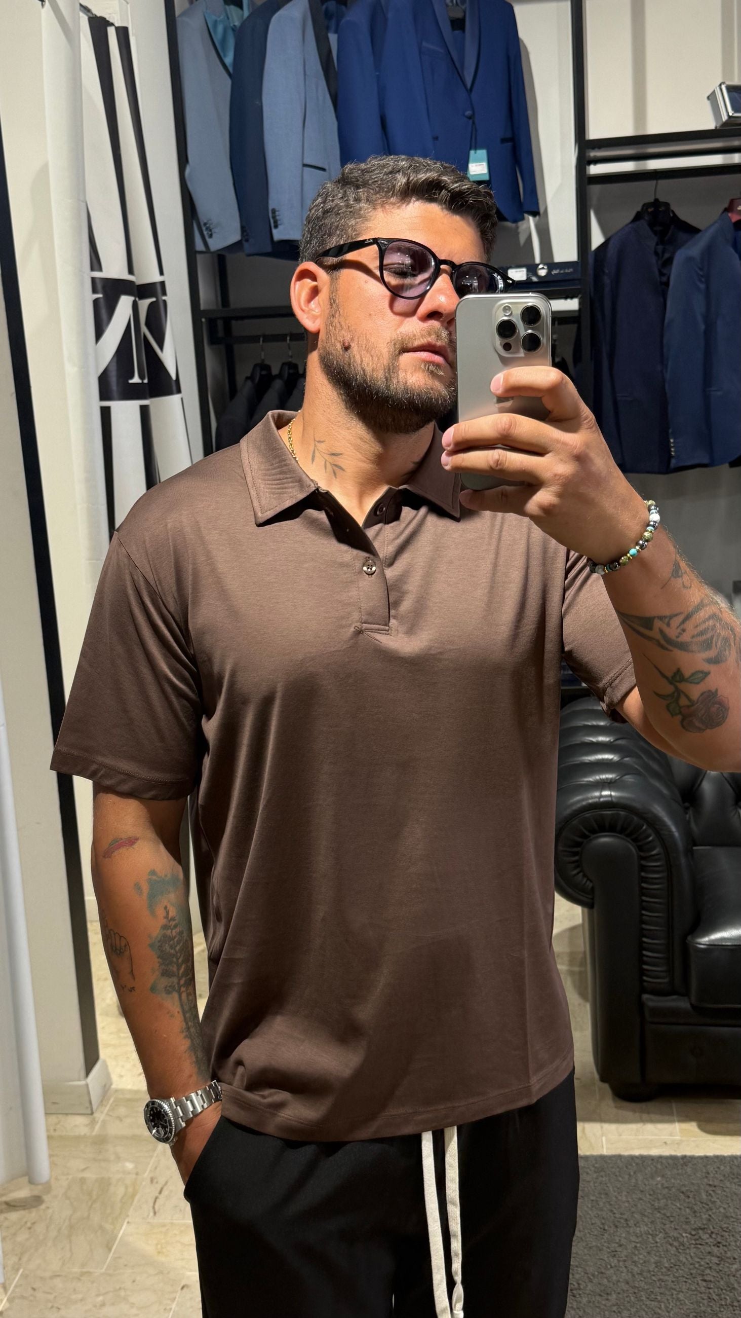 SARTORIA SICILIANA POLO SETA1